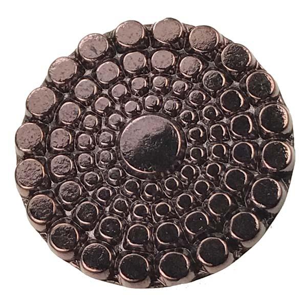 23MM Coppery Red Circles Flatback