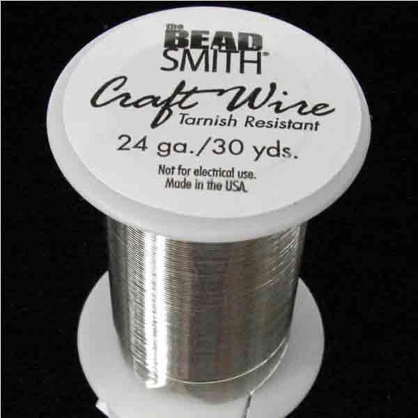 24 Gauge Silver Tarnish Resistant Wire