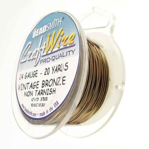 24 Guage Vintage Bronze Craft Wire