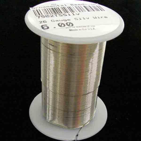 26 Gauge Silver Tarnish Resistant Wire