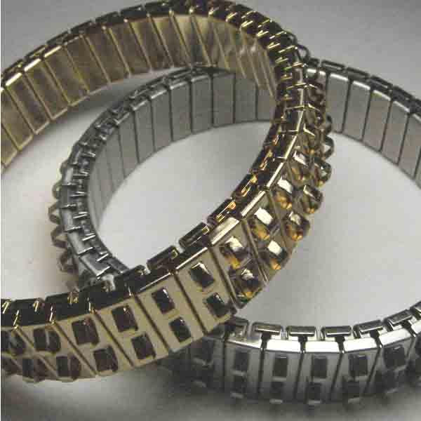 2 Row Gold Cha Cha Cha Expansion Bracelet