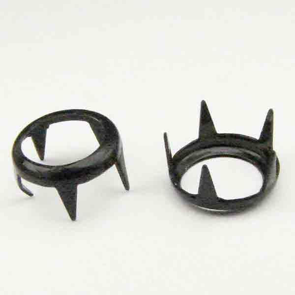 30ss Black Flatback Rhinestone Setting