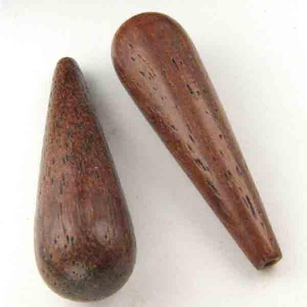 32X10MM Half Drilled Wood Tear