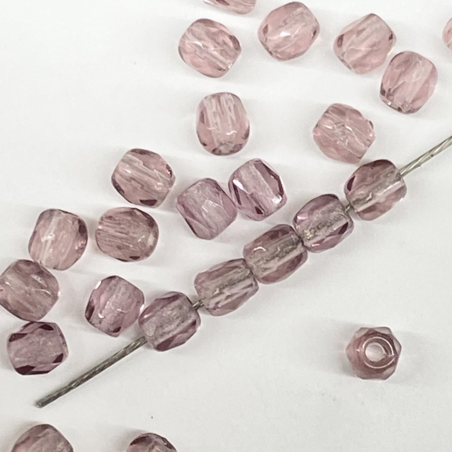 3MM Amethyst Fire Polish Ball