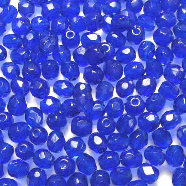 3MM Cobalt Fire Polish Ball