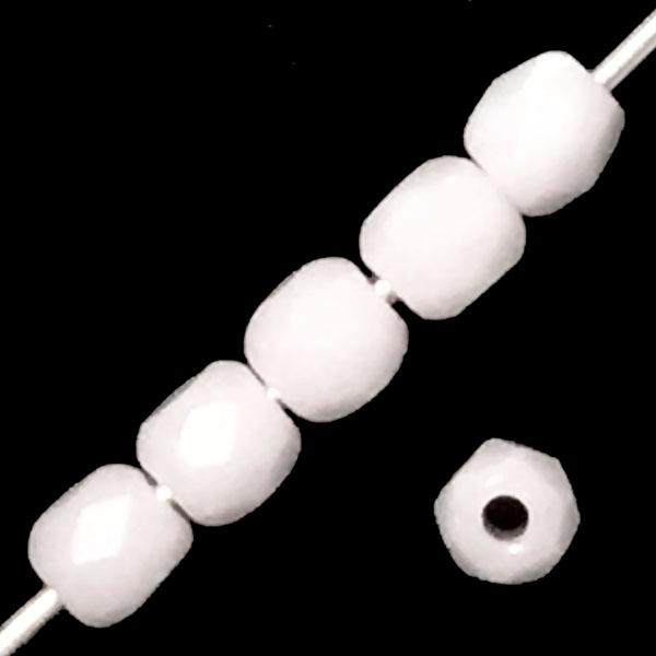 3MM Opaque White Fire Polish Ball