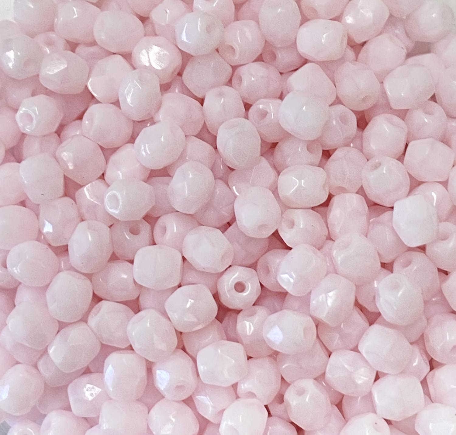 3MM Pale Pink Fire Polish Ball