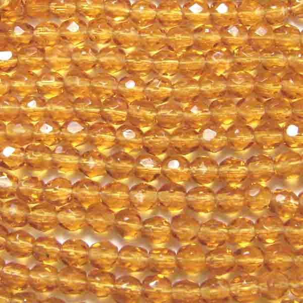 3MM Topaz Fire Polish Ball