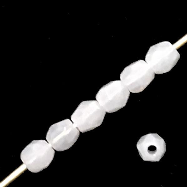 3MM White Opal Fire Polish Ball