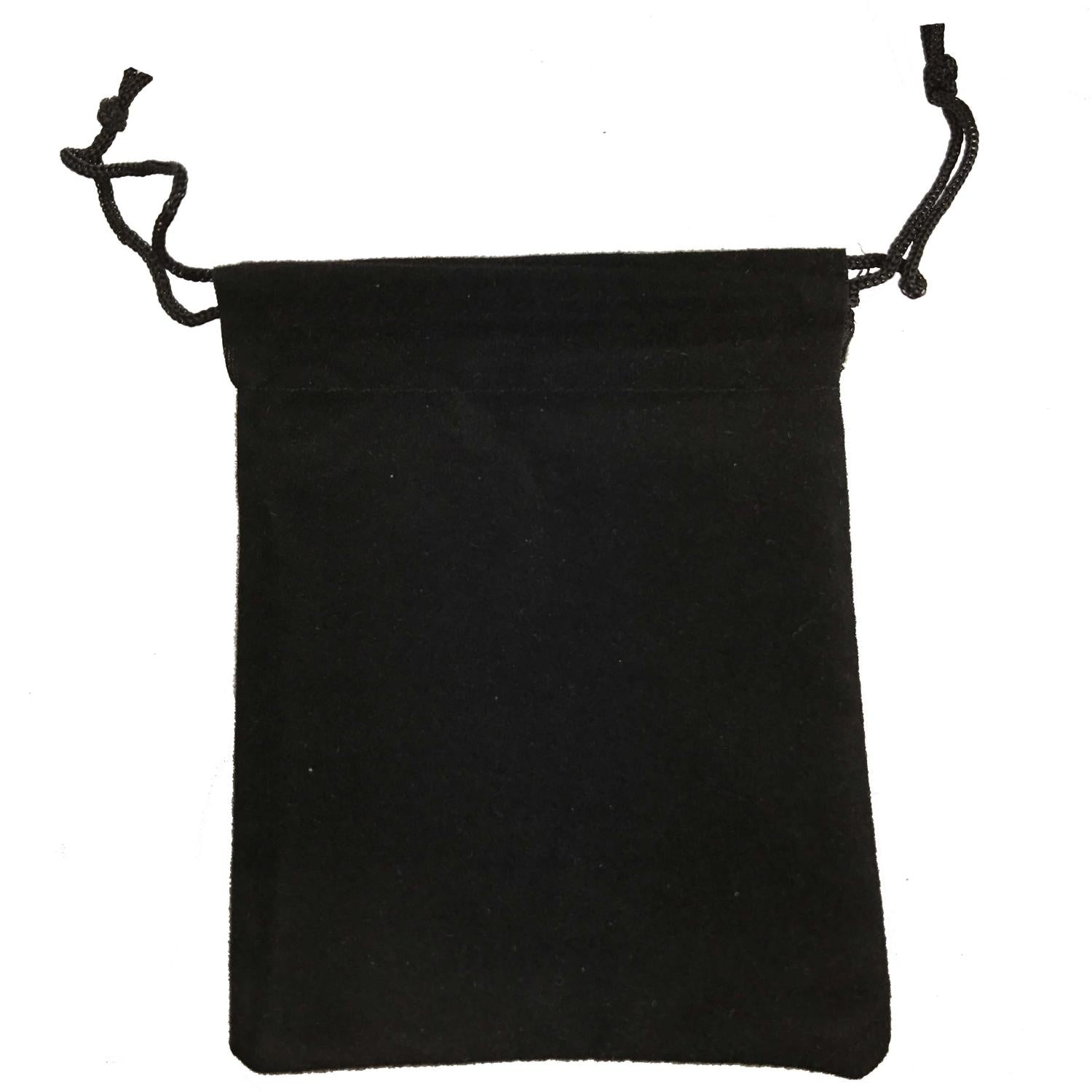 3X2.75 Inch Black Gift Bag