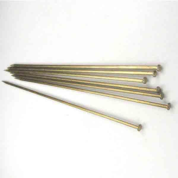 3 Inch Brass 18 Gauge Stick Pin