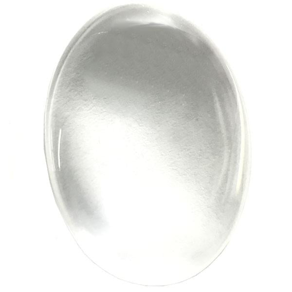 40x30MM Crystal Unfoiled Glass Tile Cabochon