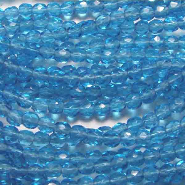 4MM Aqua Fire Polish Ball