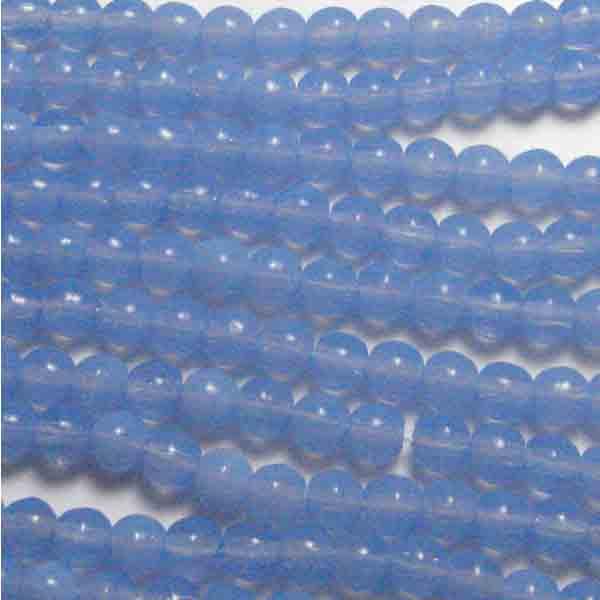 4MM Baby Blue Opal Druk Ball