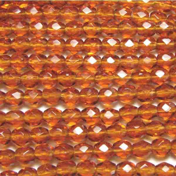 4MM Dark Topaz Fire Polish Ball