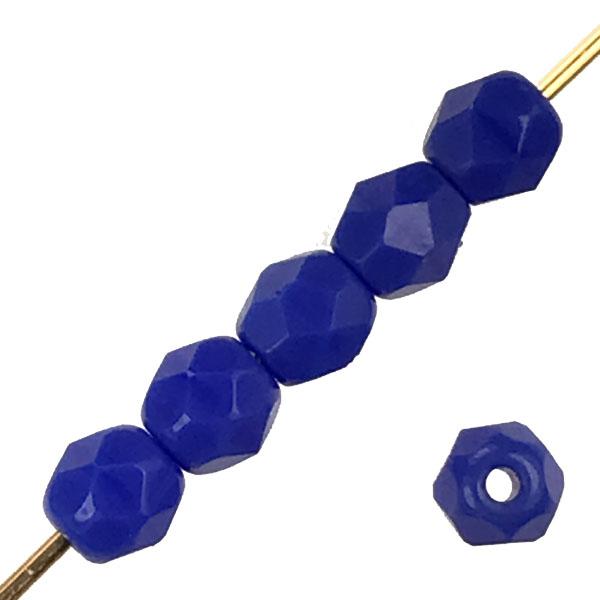 4MM Royal Blue Fire Polish Ball