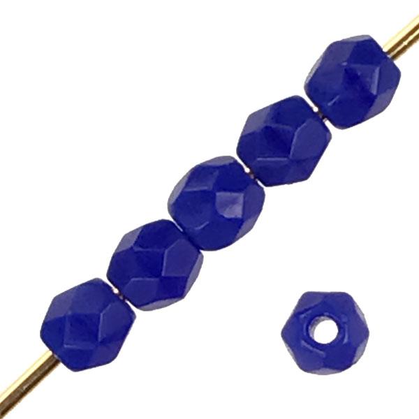 4MM Royal Blue Fire Polish Ball