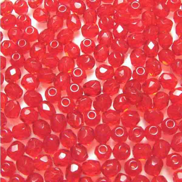 4MM Ruby Fire Polish Ball