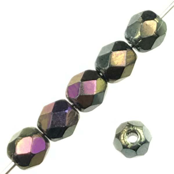 4MM Scarabee Iris Fire Polish Ball