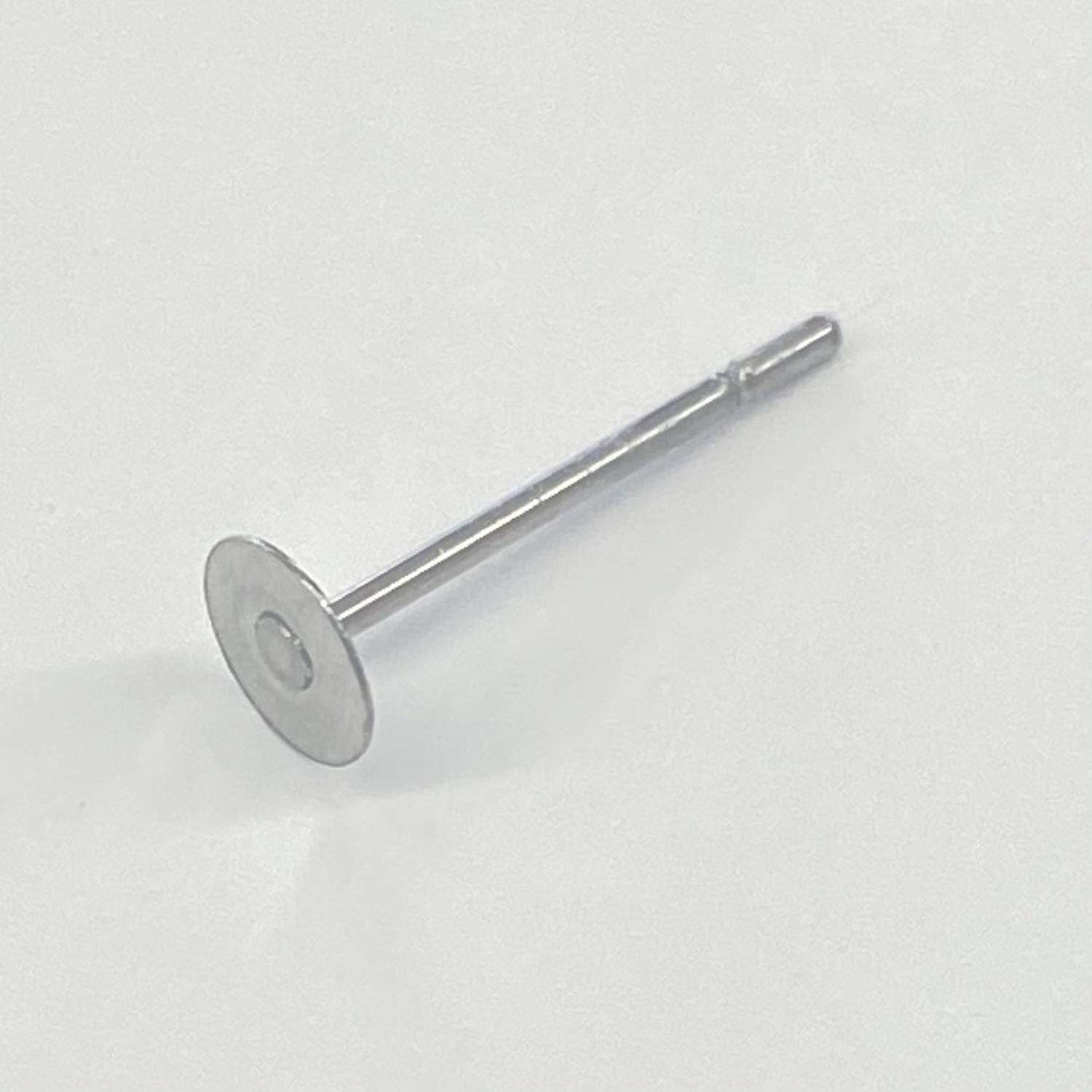 4MM Stainless Steel Ear Post and Pad