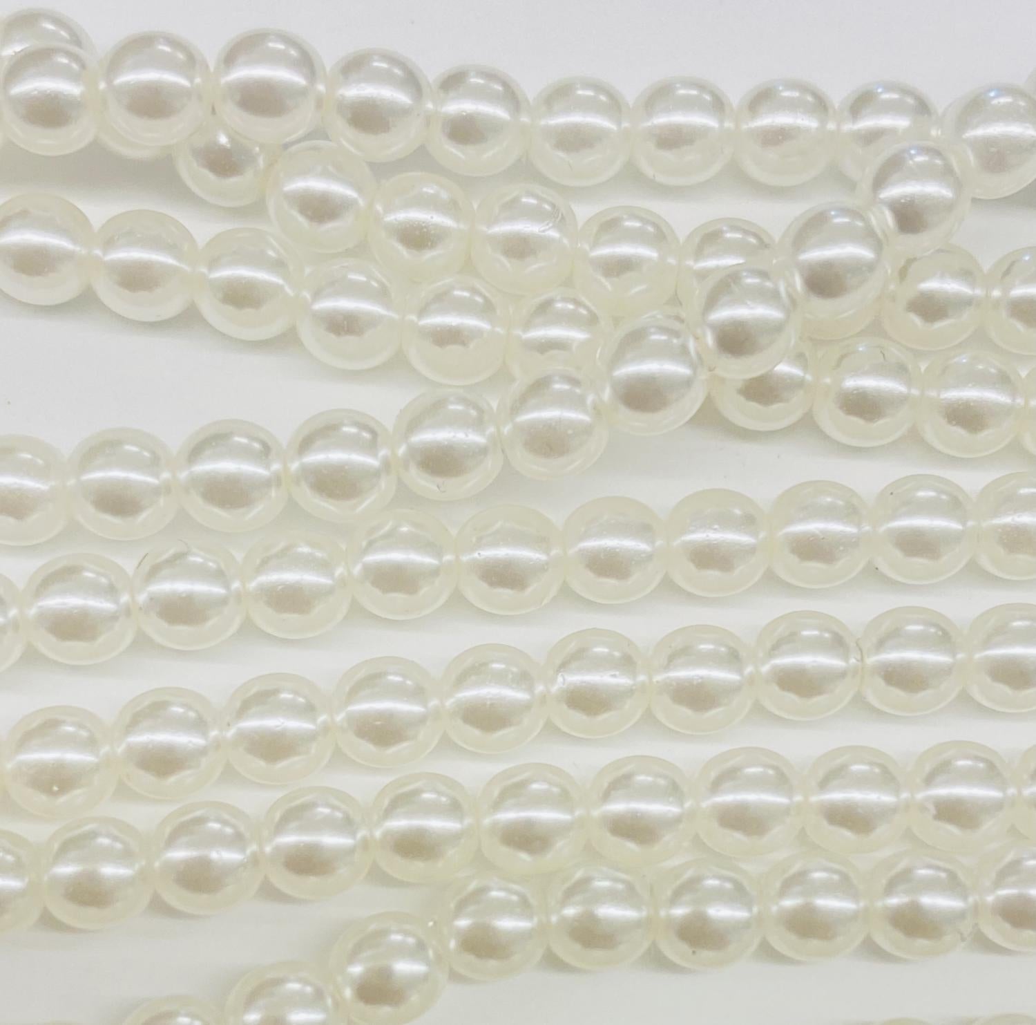 4MM White Pearl Ball