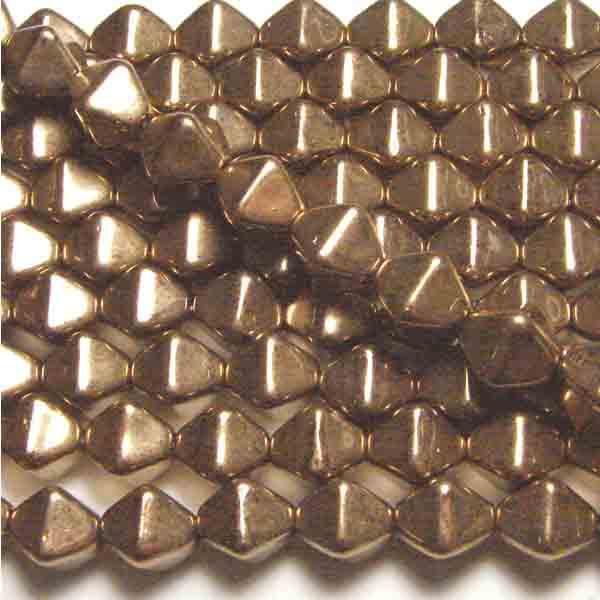 6MM Bronze Square Bicone