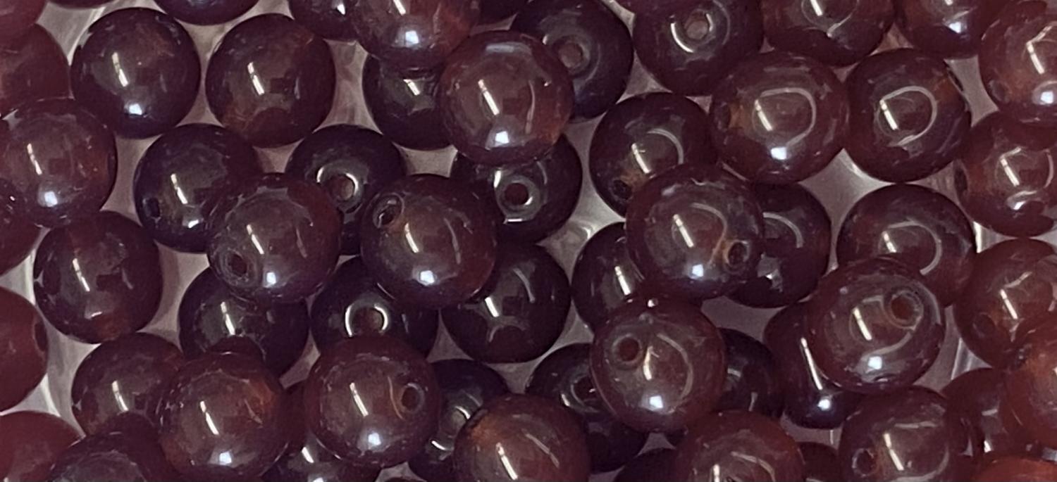 6MM Carnelian Opal Druk Ball