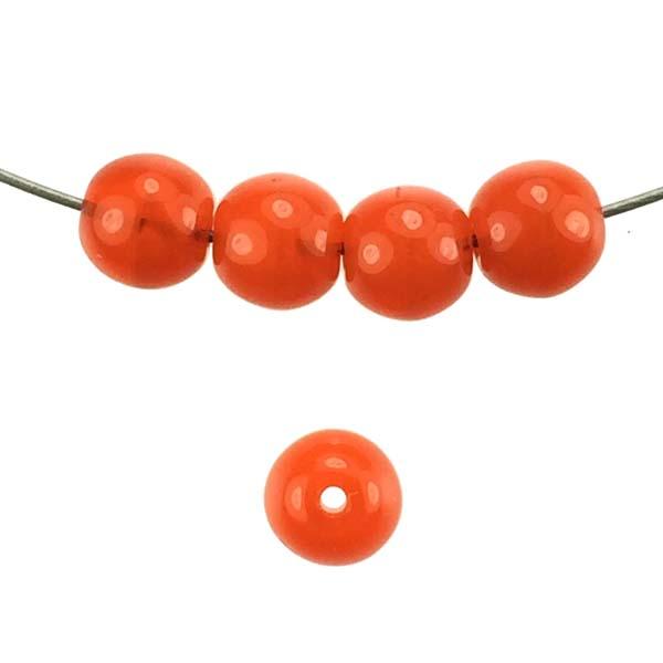 6MM Hyacinth Opal Round Druk Ball