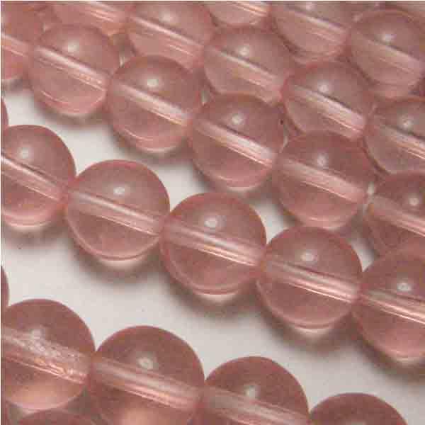 6MM Light Rose Druk Ball