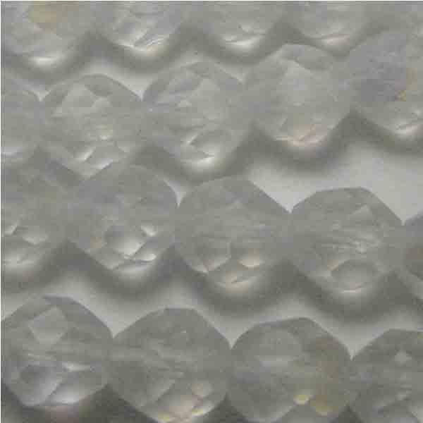 6MM Matte Crystal Ab Fire Polish Ball