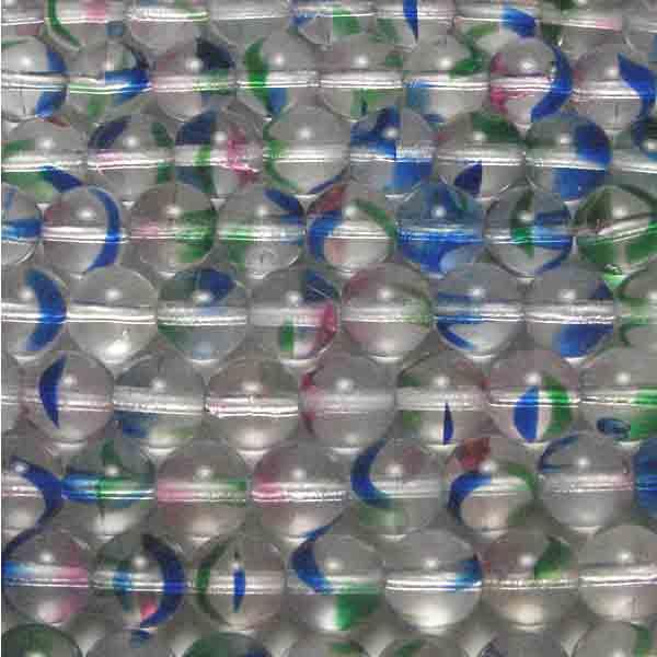 6MM Rainbow Round Druk Ball