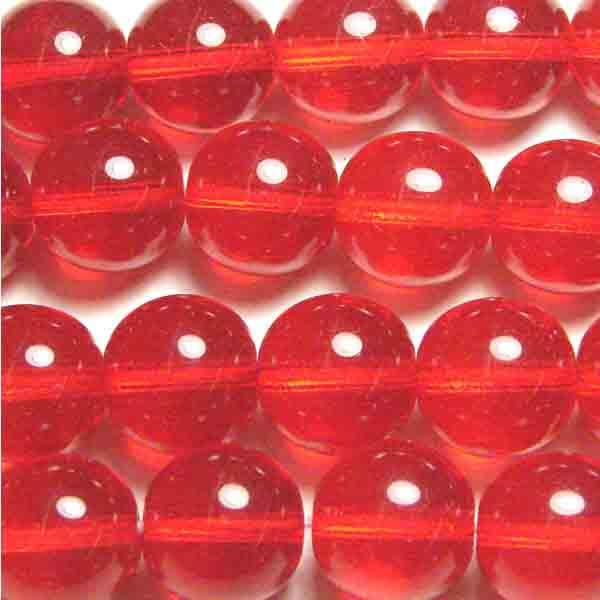 6MM Ruby Round Druk Ball