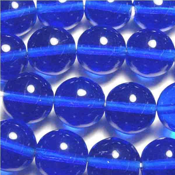 6MM Sapphire Round Druk Ball