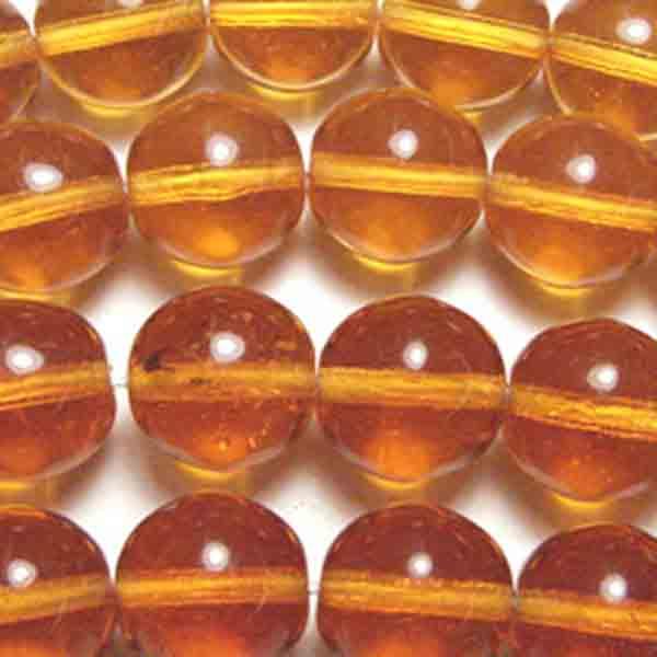 6MM Topaz Round Druk Ball