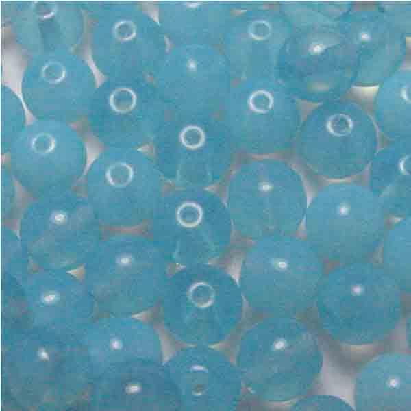 8MM Aqua Opal Druk Ball