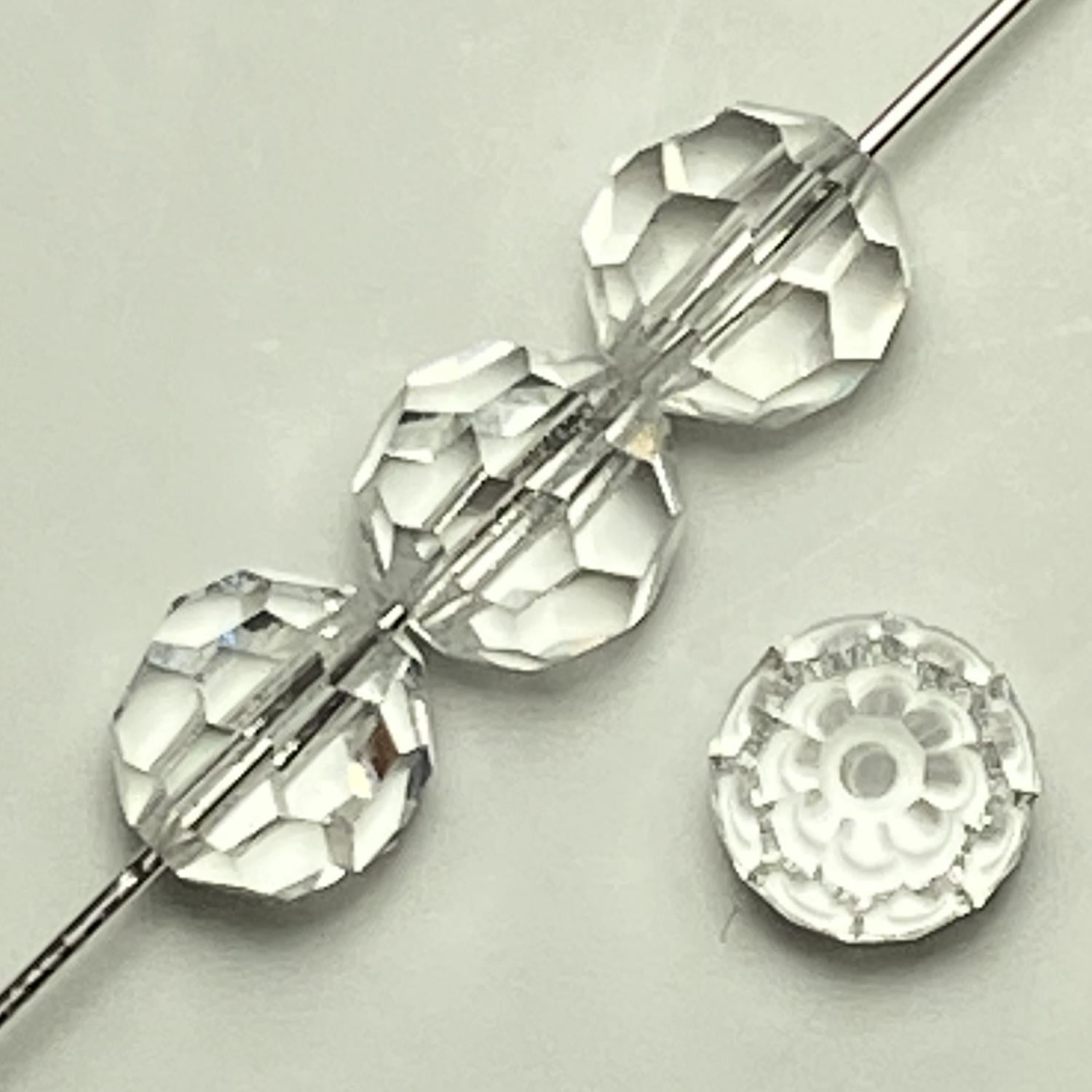 8MM Crystal Preciosa Machine Cut Ball