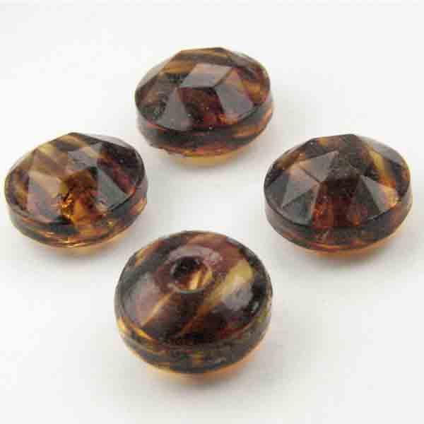 8MM Faceted Tortise 1/2 Drill