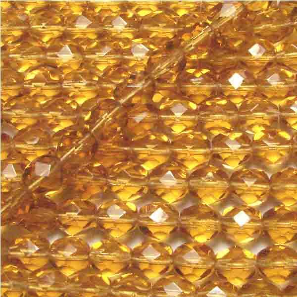 8MM Topaz Fire Polish Ball