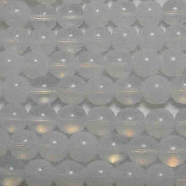 8MM White Opal Translucent Druk Ball