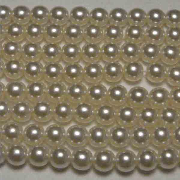 8MM White Pearl Ball