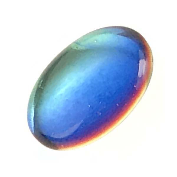 8X6MM Bermuda Blue Cabochon