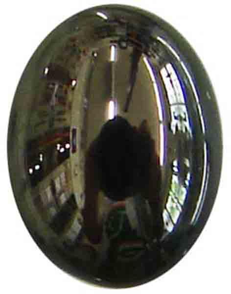 8X6 Hematite Cabochon