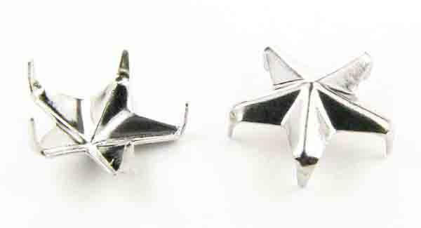 9MM Silver Nailhead Star