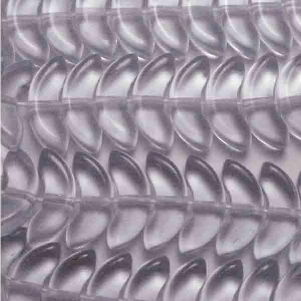 Alexandrite 14x6MM Wing Crescent Bead