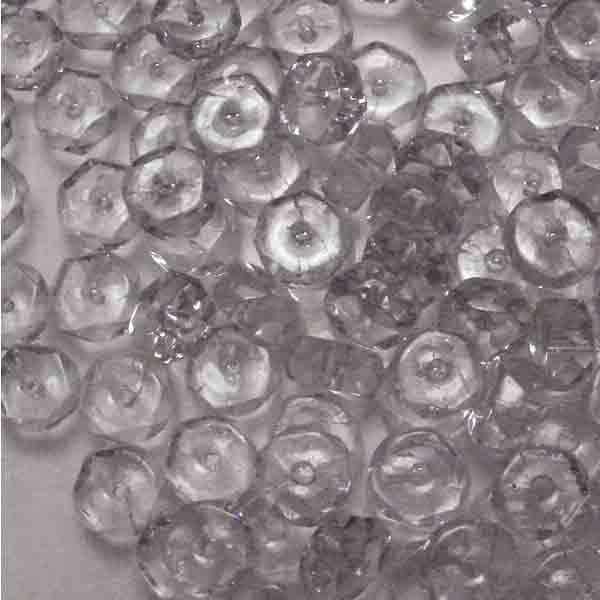 Alexandrite 6MM Disc Rondelle With Fire Polish Edge