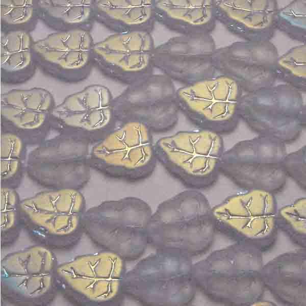 Alexandrite Mat Ab 10X9MM Leaf