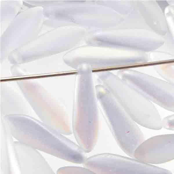 Alexandrite Matte AB 16x5MM Dagger