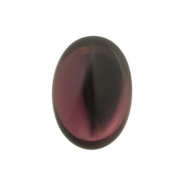 Amethyst 10x8MM Foiled Back Cabochon