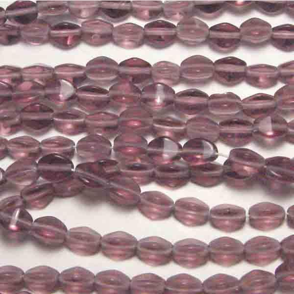 Amethyst 5MM Pinched Oval