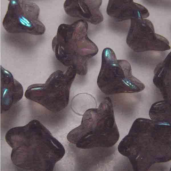 Amethyst AB Trumpet Flower 8x6MM
